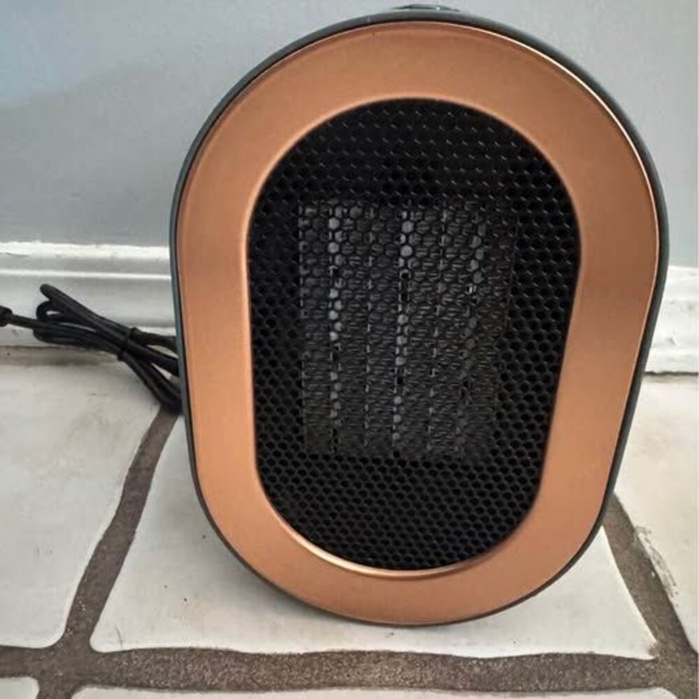Green Personal Desktop Bedroom Electric Space Heater